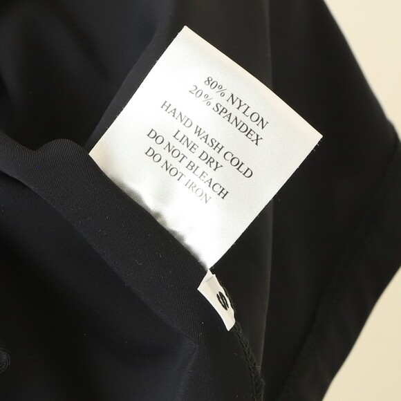 Mermaid Maternity Ruffle Bandeau Tankini Swim Top Size S Black NWD B59 - Picture 6 of 6